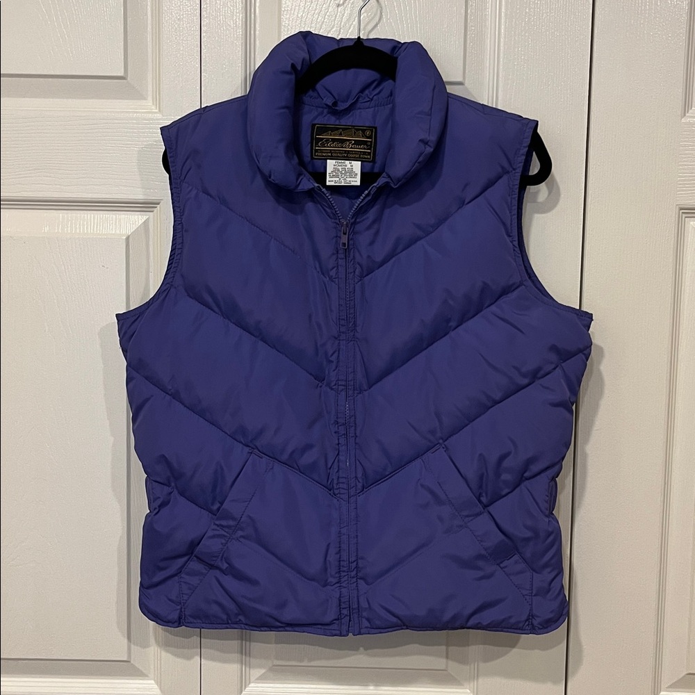 Eddie Bauer Violet Quilted Vest